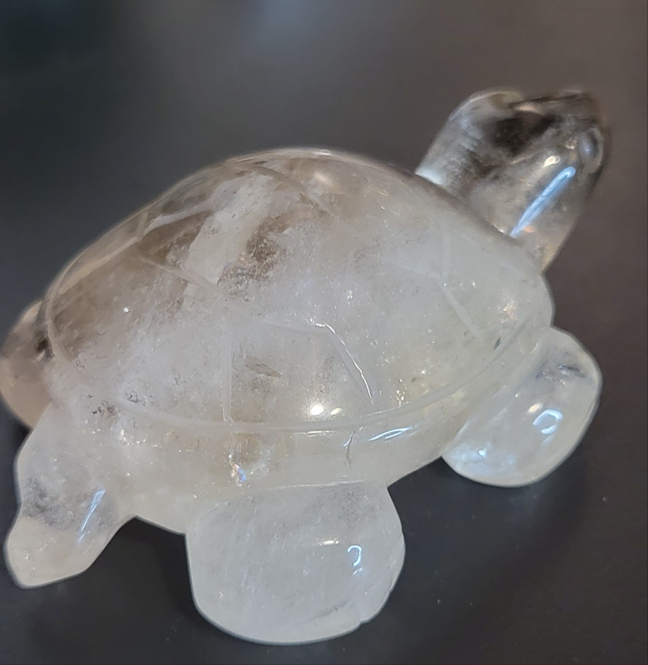 Quartz Turtle D - Smokey Quartz