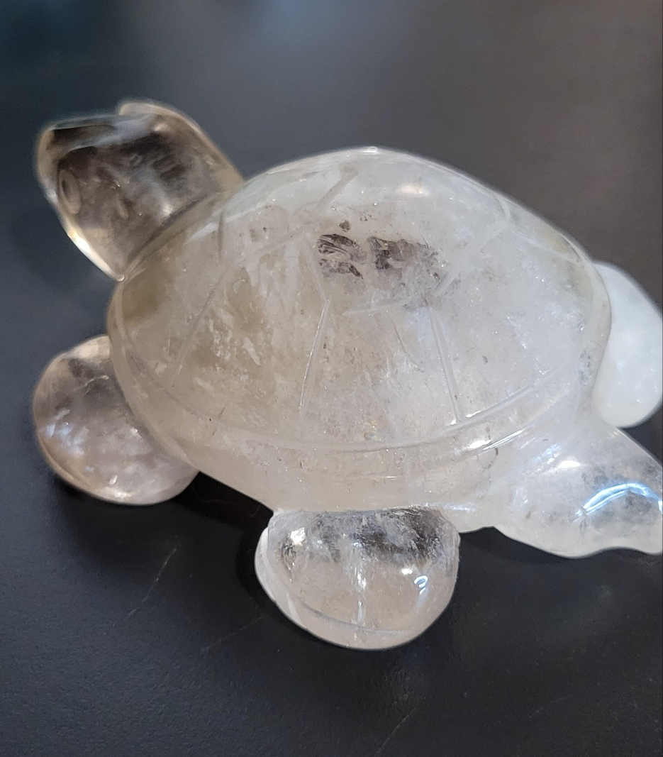 Quartz Turtle D - Smokey Quartz