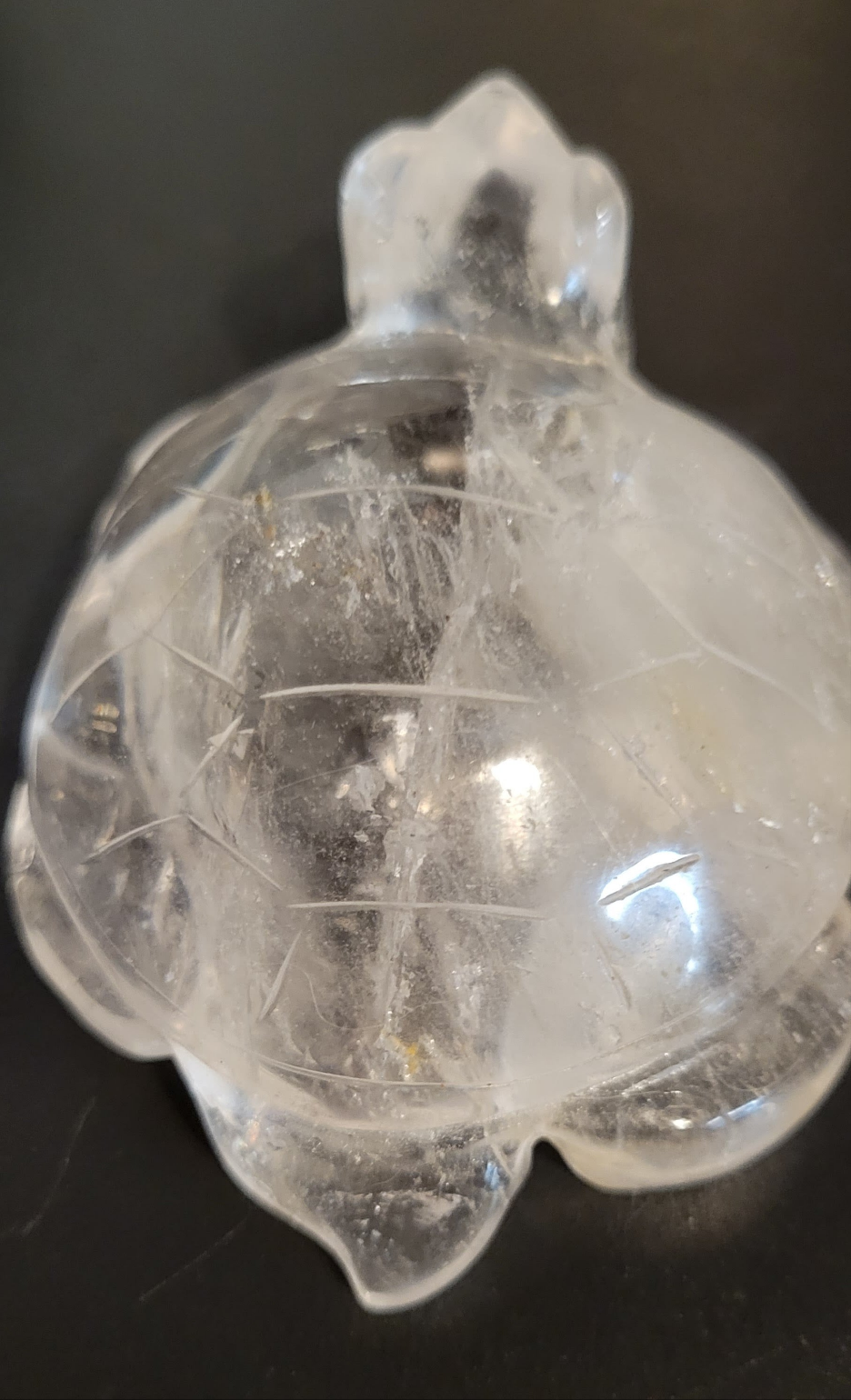 Quartz Turtle A - Clear Quartz