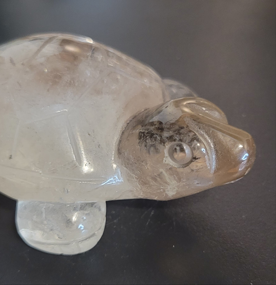 Quartz Turtle D - Smokey Quartz