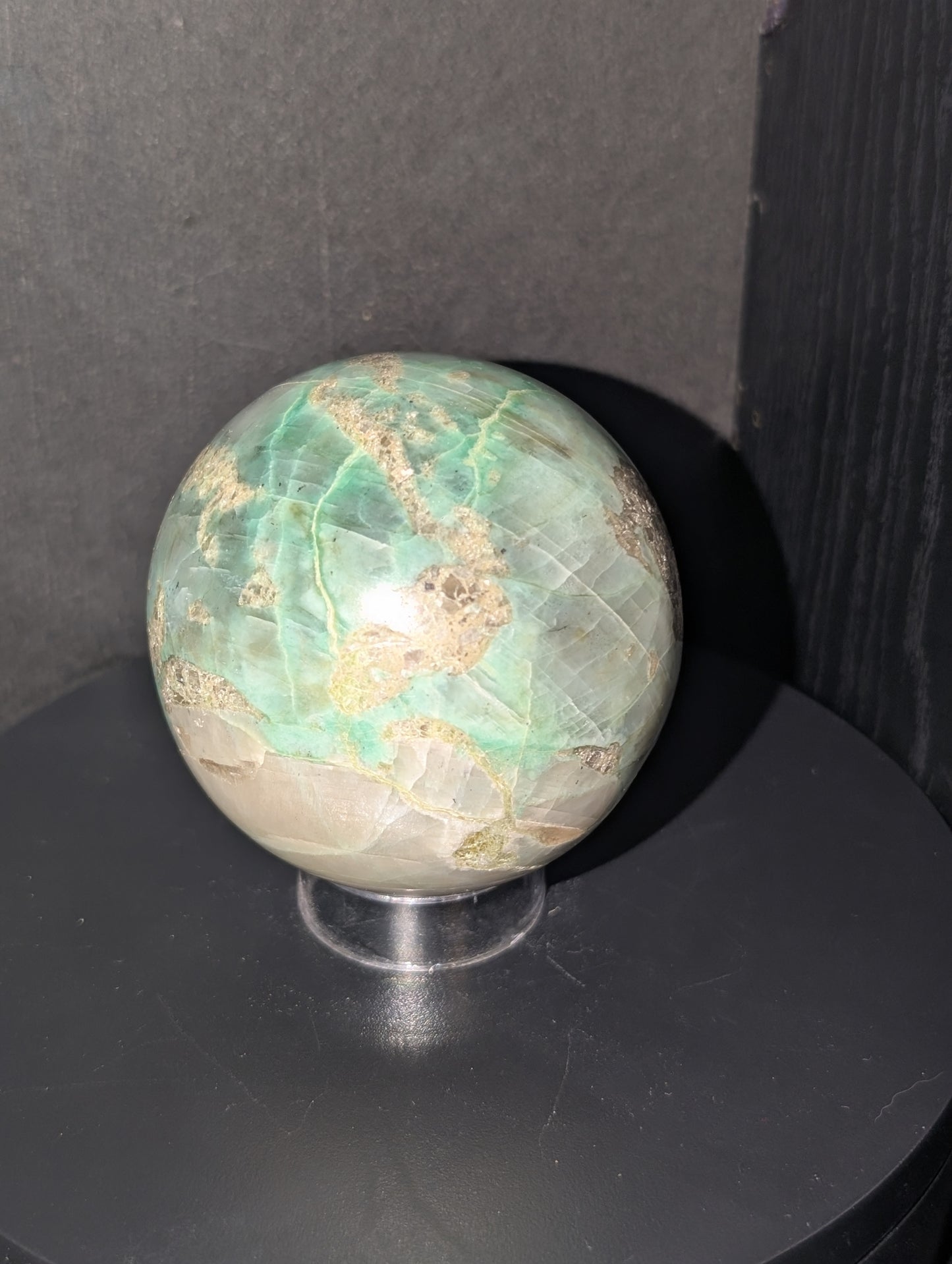 Green Moonstone Sphere B
