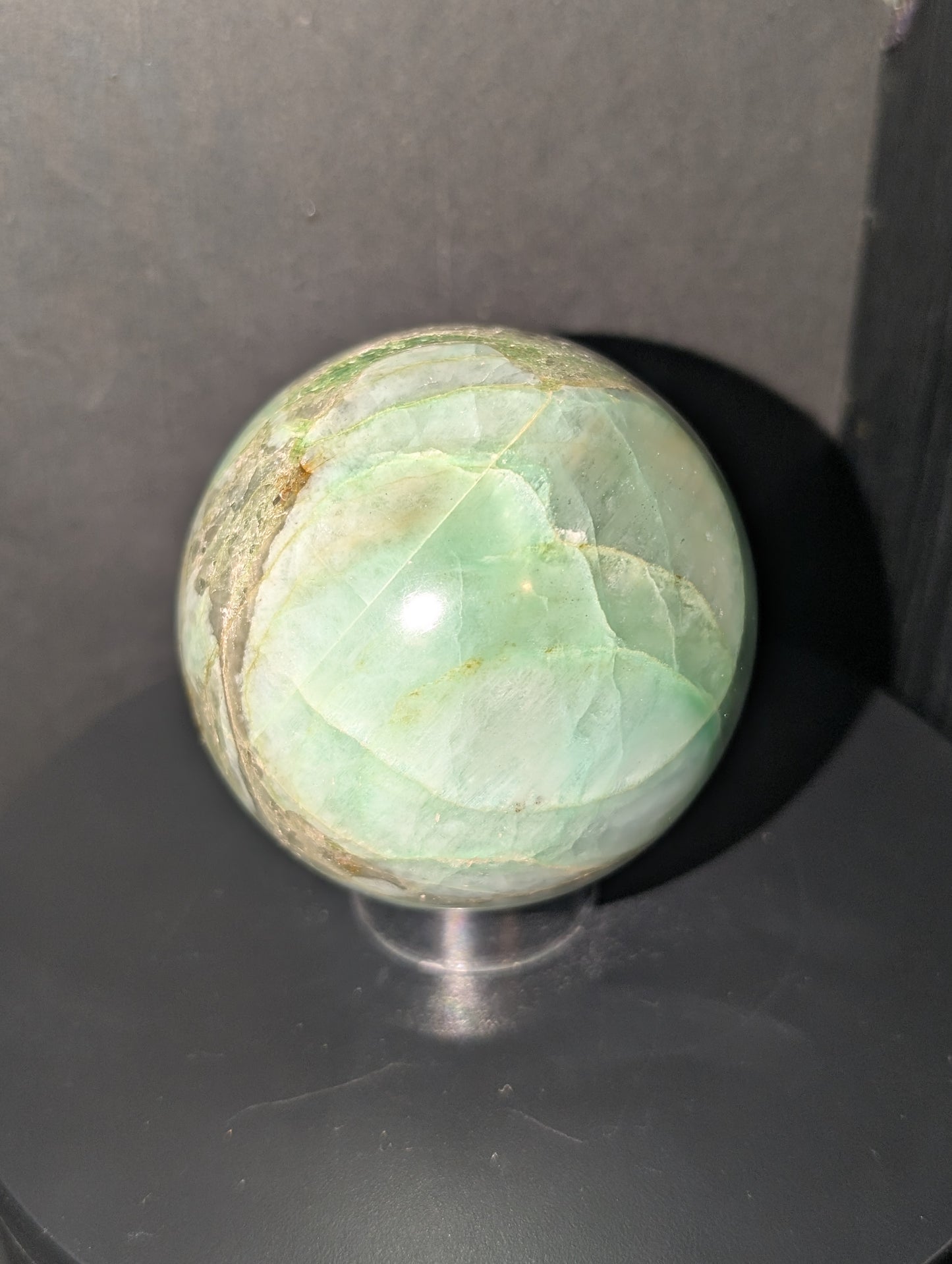 Green Moonstone Sphere A