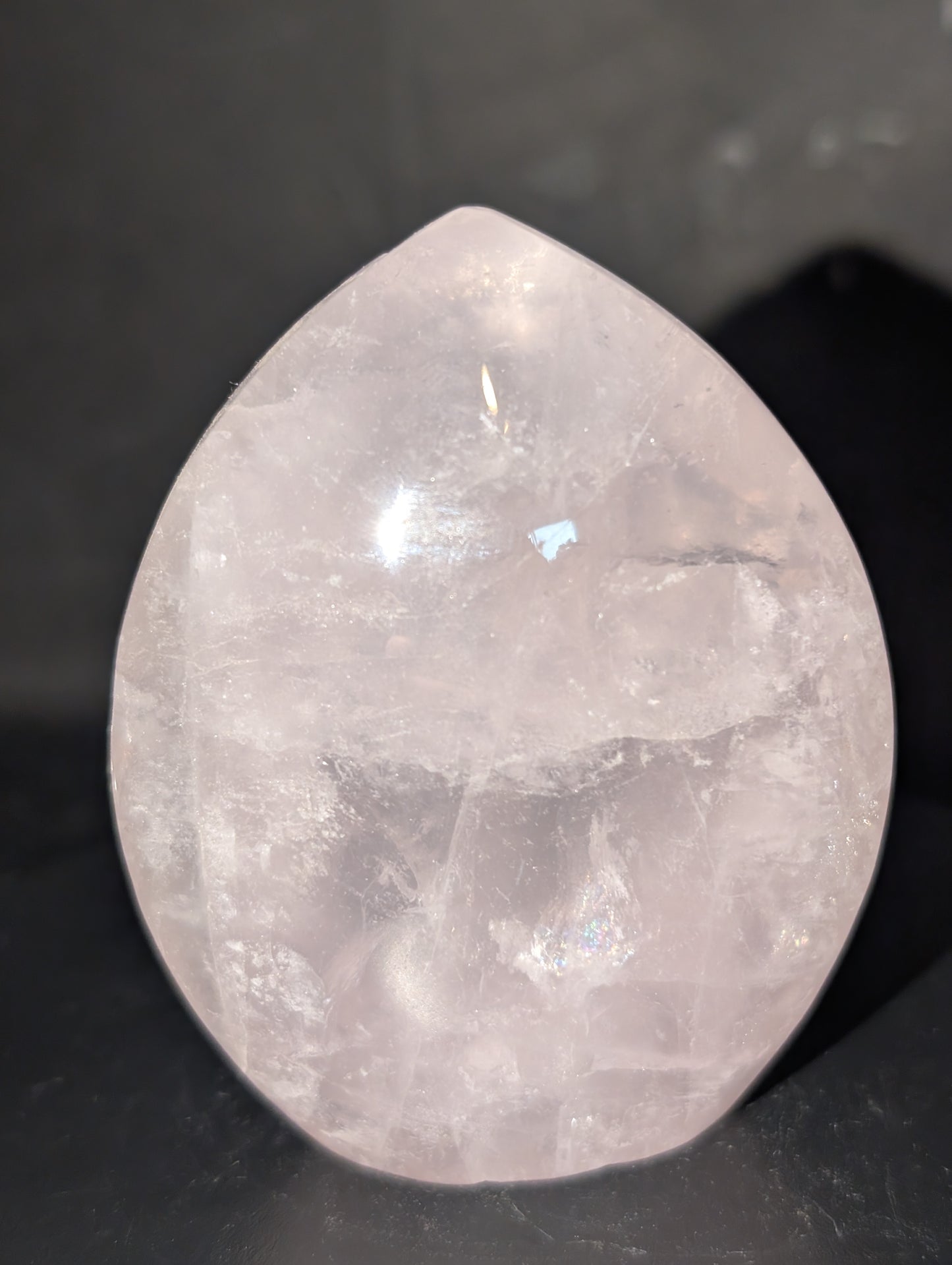 Rose Quartz Tear Drop A