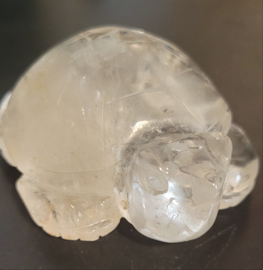Quartz Turtle A - Clear Quartz
