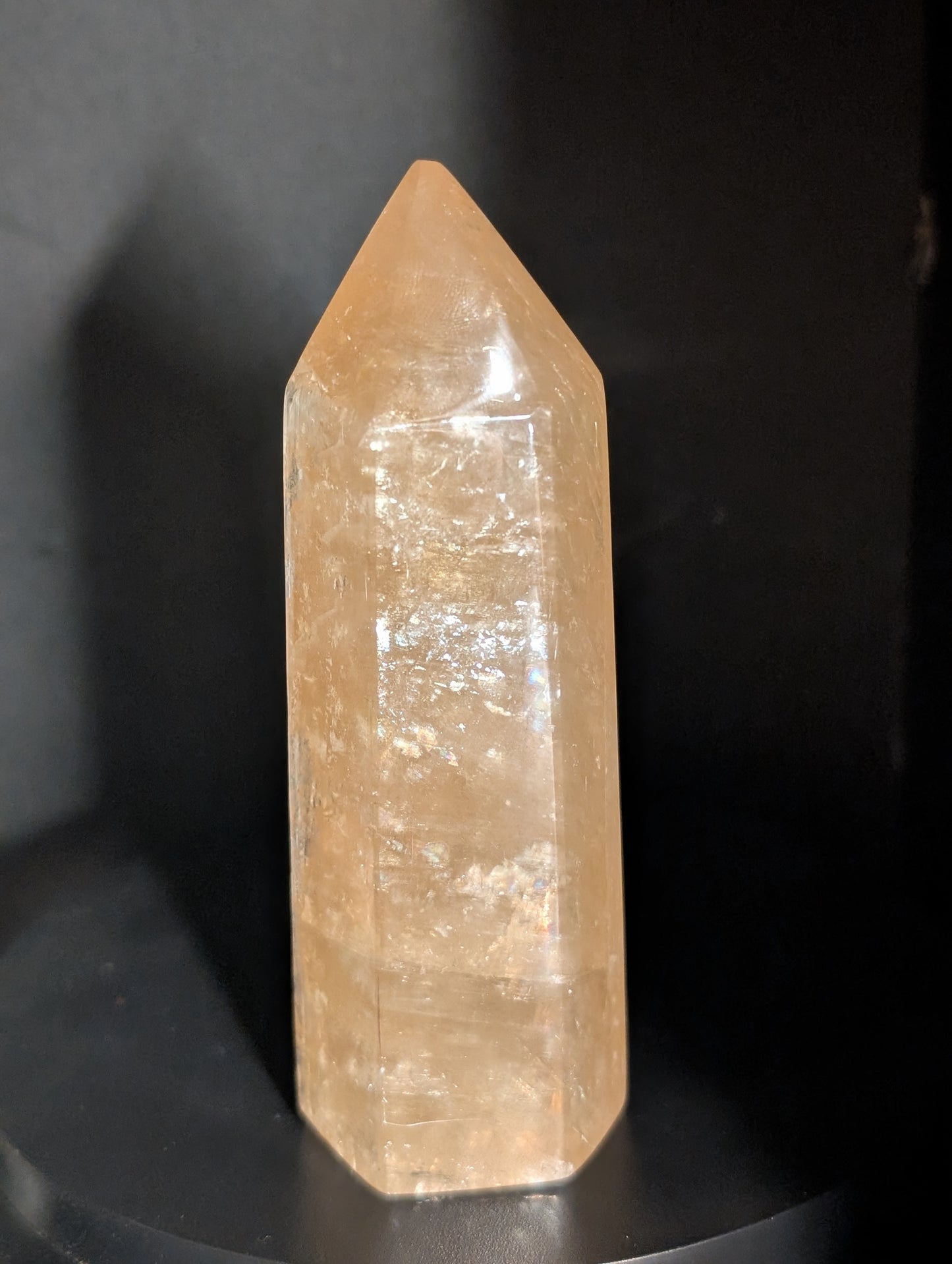 Honey Optical Calcite Tower C - CHIPPED TIP discounted