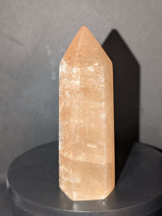 Honey Optical Calcite Tower C - CHIPPED TIP discounted