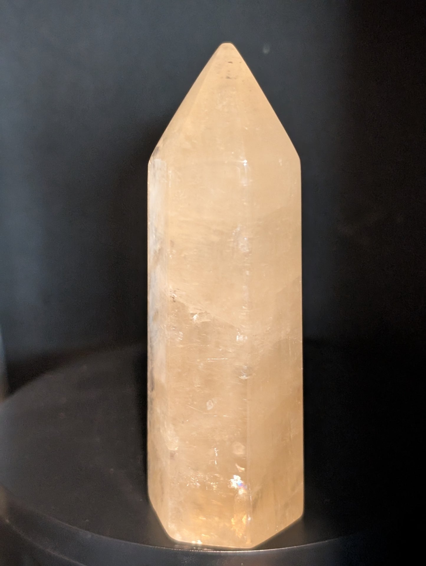 Honey Optical Calcite Tower D