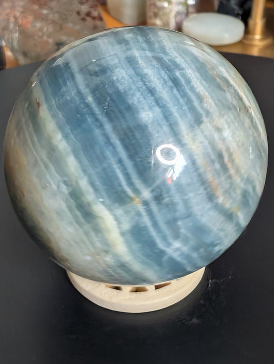Blue Onyx Sphere B