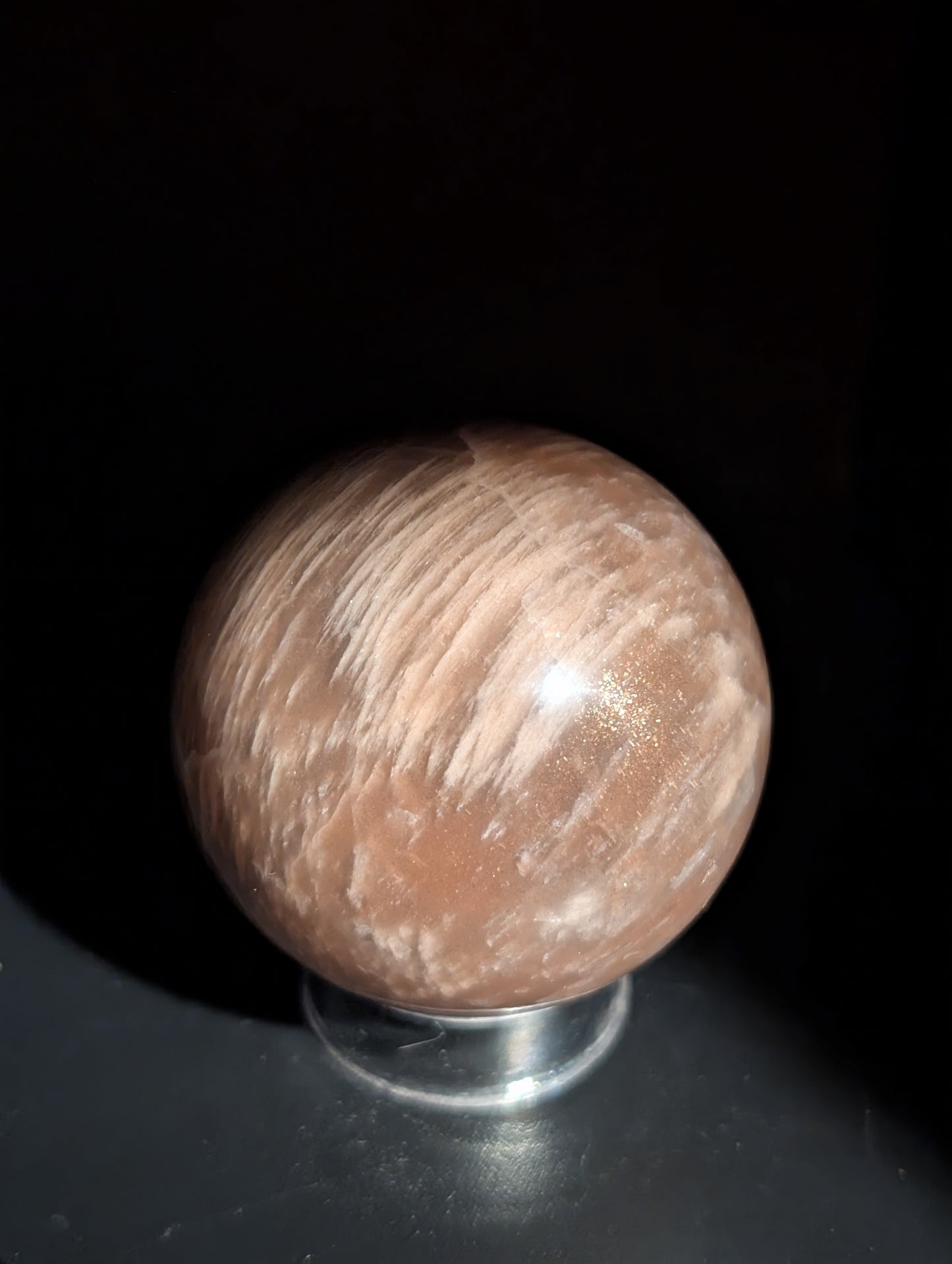 Brown Moonstone Sphere