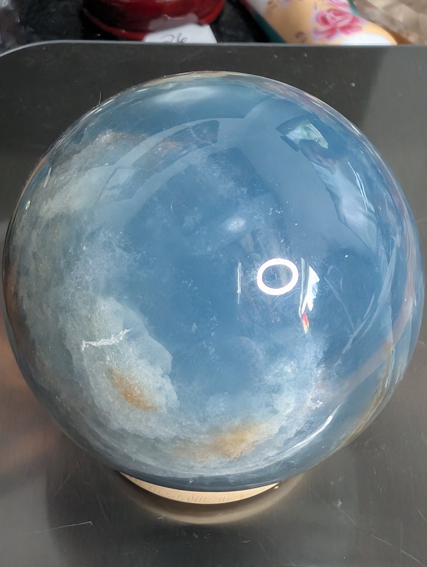 Blue Onyx Sphere D