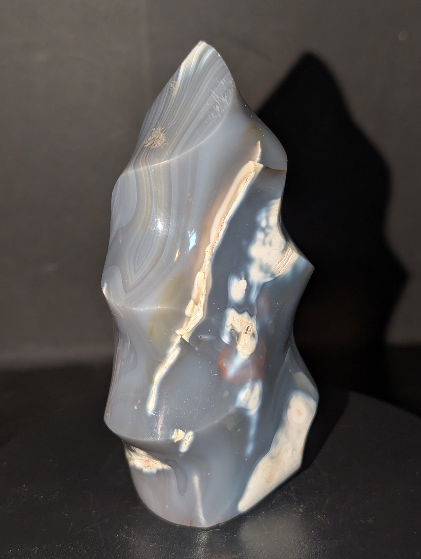 Orca Agate Flame