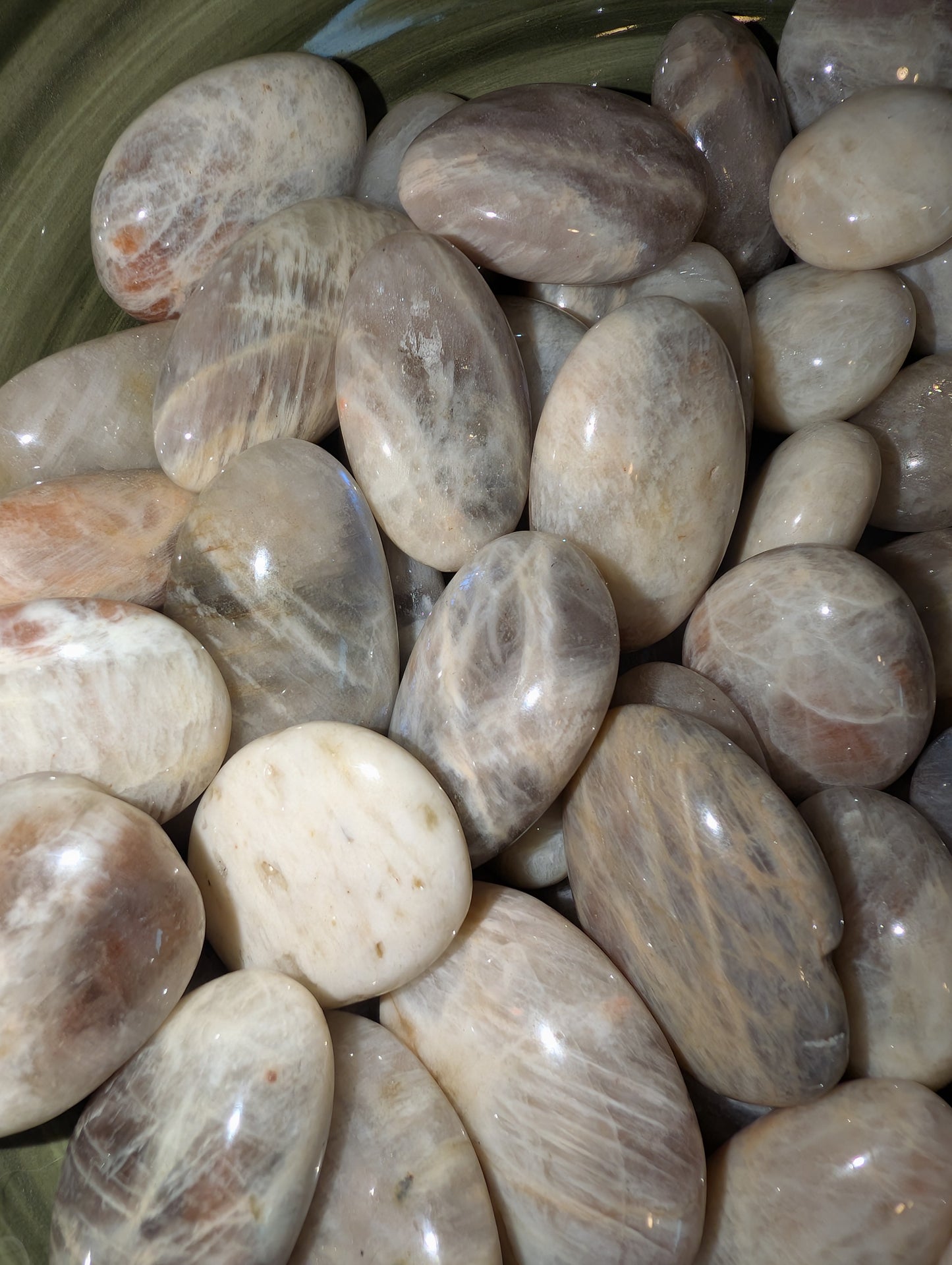 Moonstone Tumbles Large