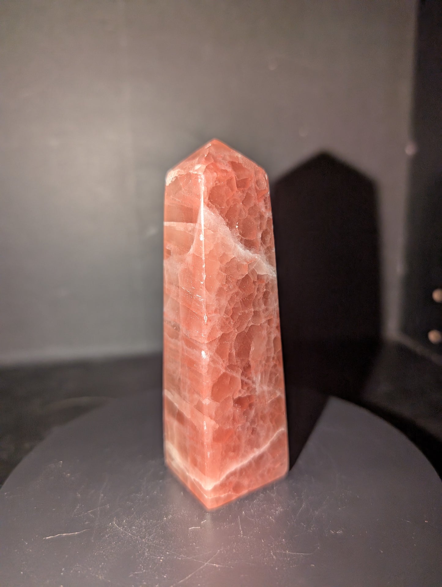 Rose Calcite Tower A