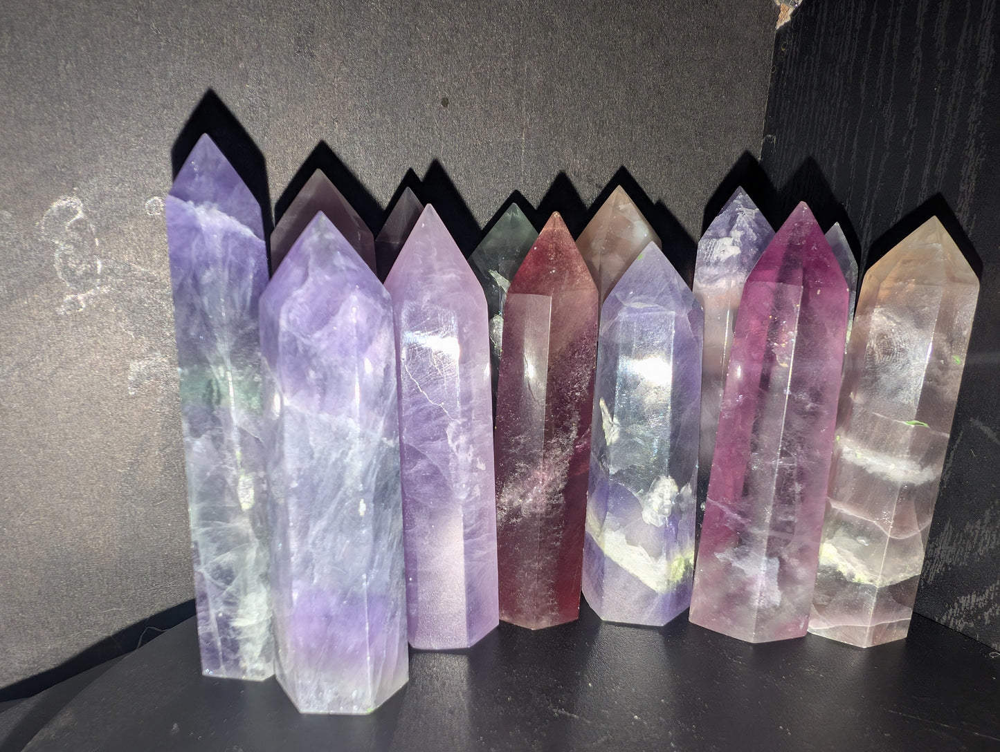Small Fluorite Towers - intuitive, choose your size