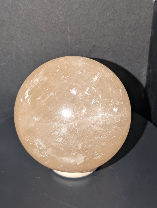 XL Honey Optical Calcite Sphere 75HCC