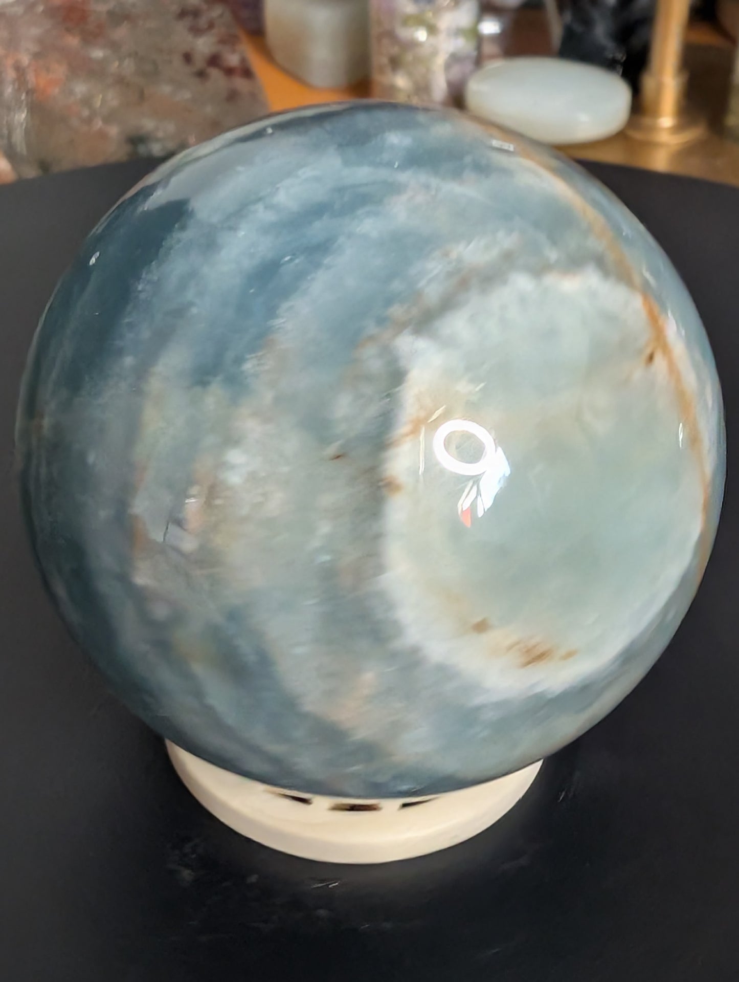 Blue Onyx Sphere B
