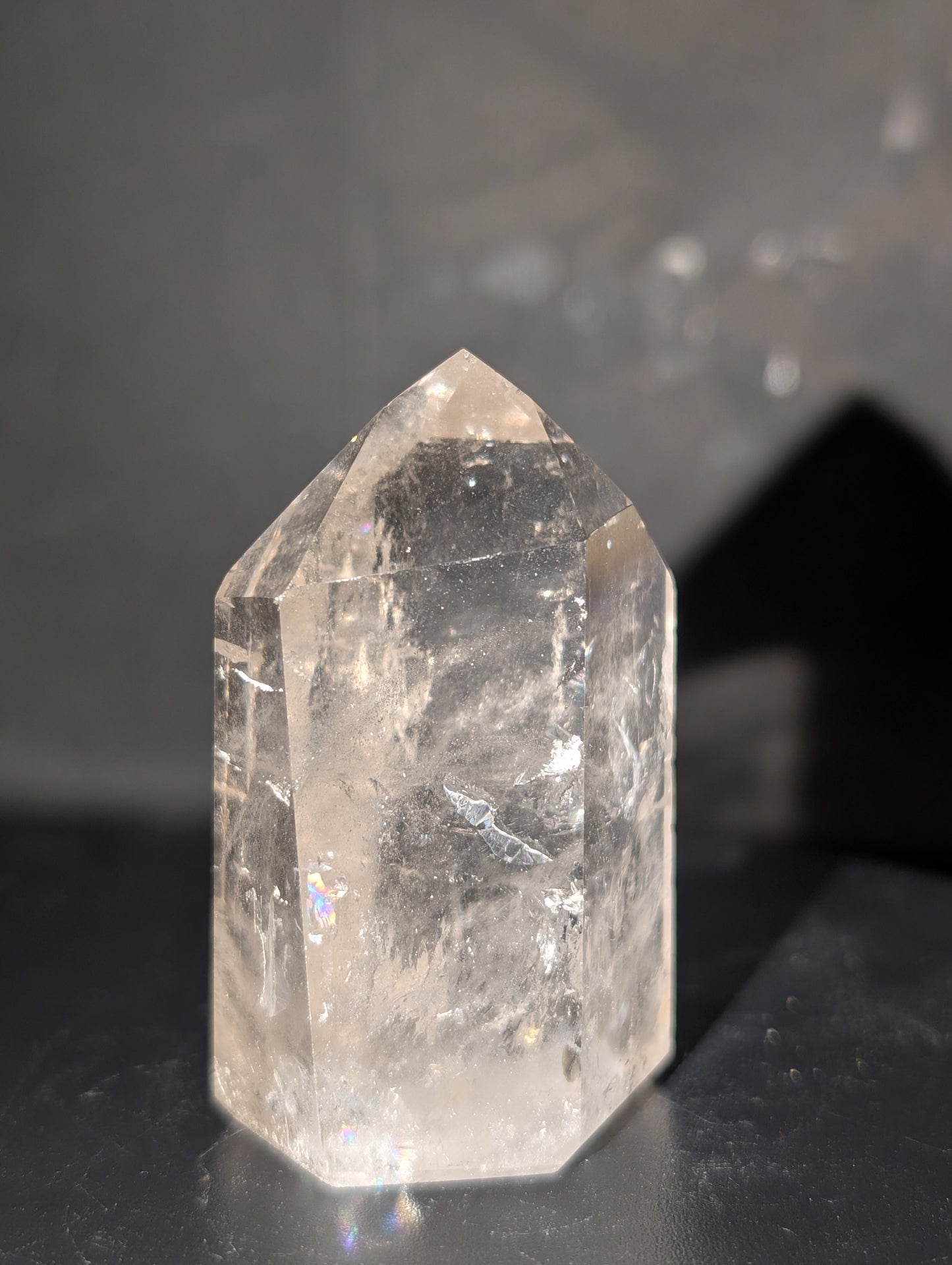 Clear Quartz Tower A
