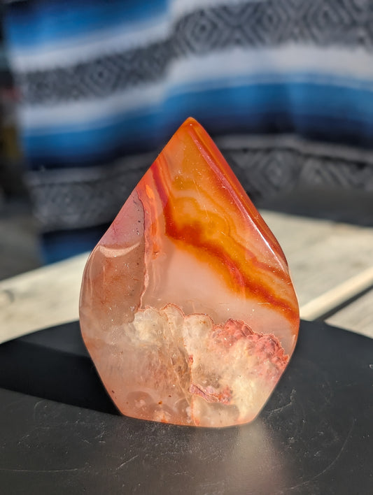 Carnelian Tear Drop B