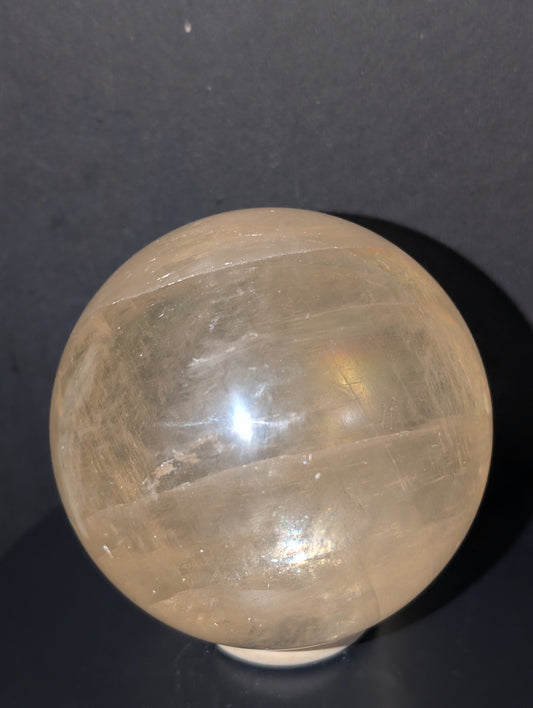 XXL Honey Optical Calcite Sphere 96HCA