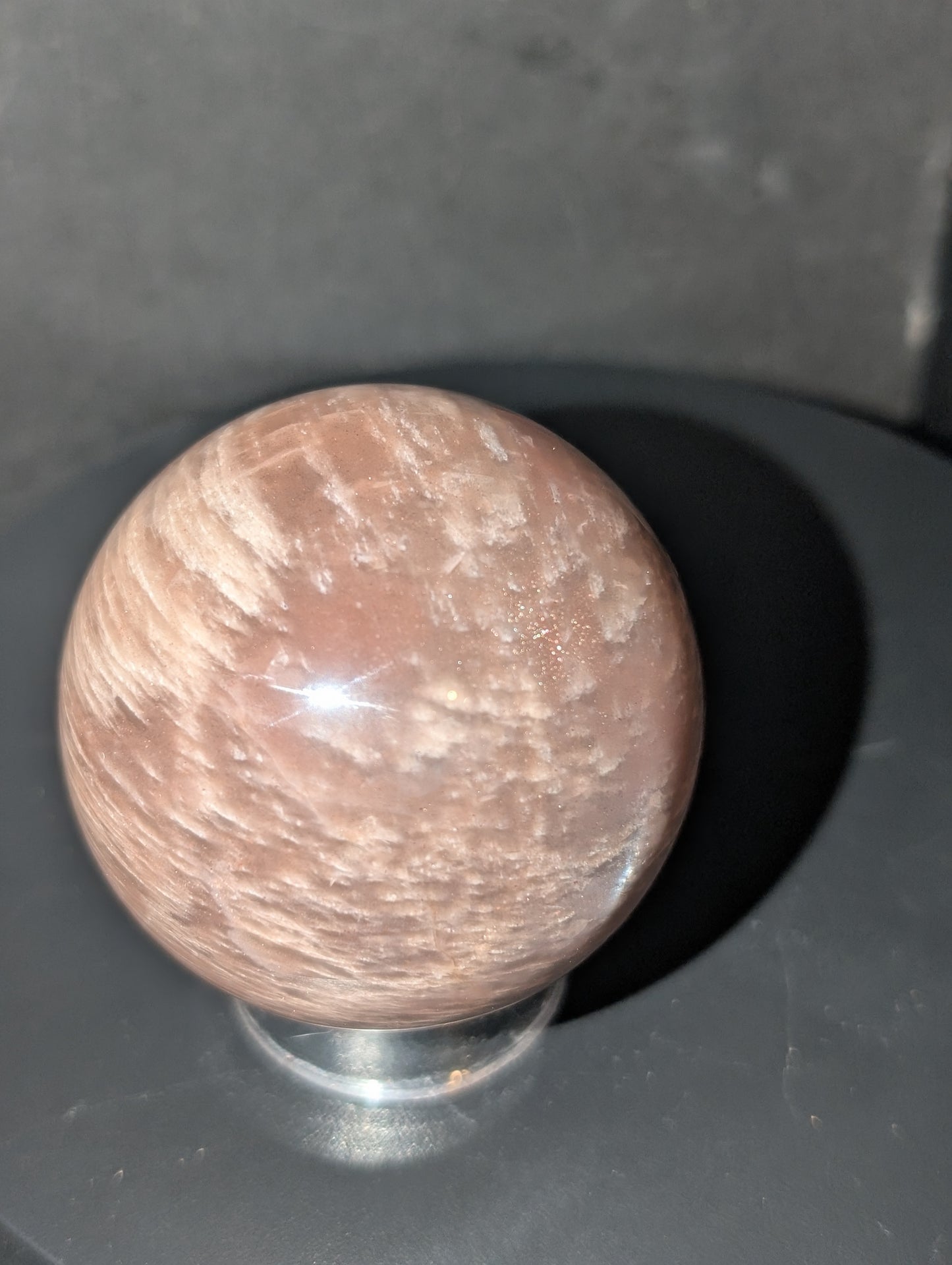 Brown Moonstone Sphere