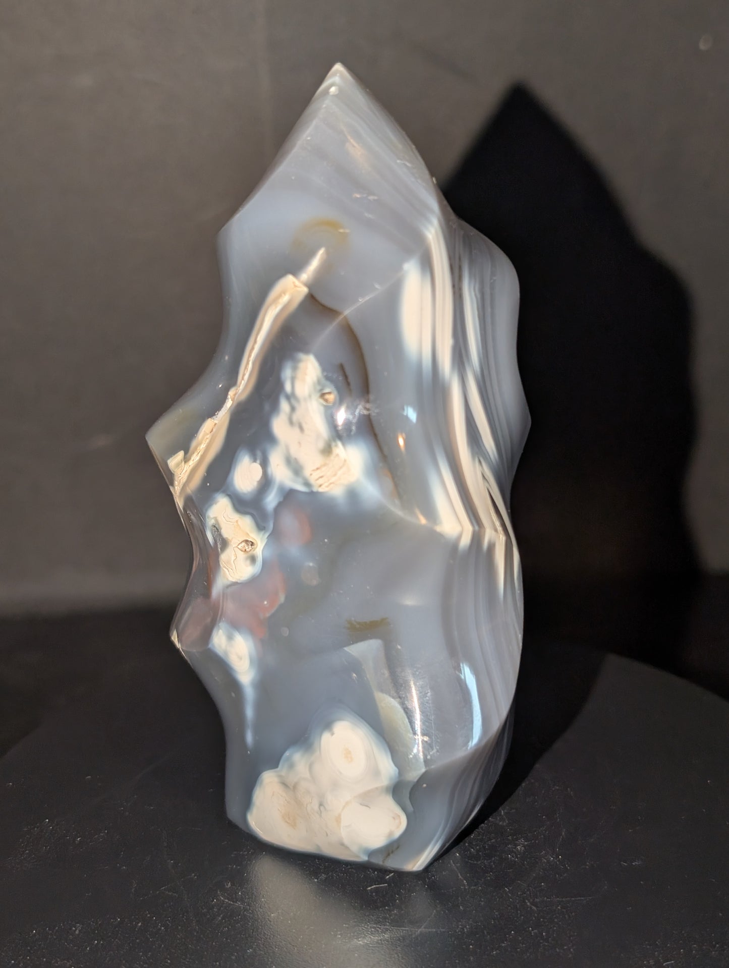 Orca Agate Flame