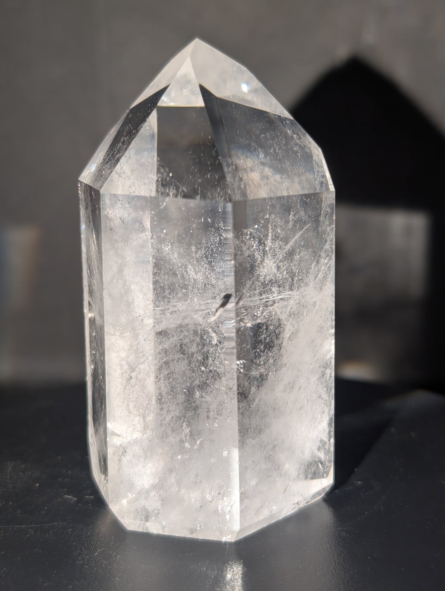 Clear Quartz Tower C