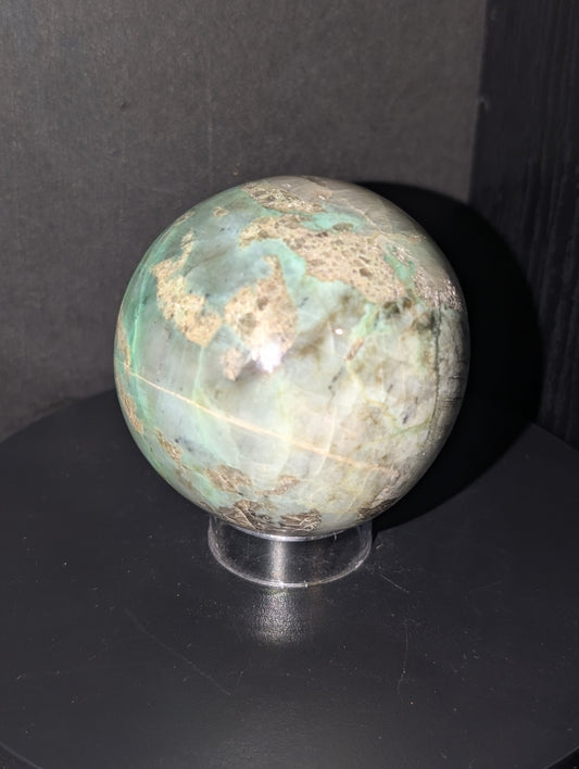 Green Moonstone Sphere B