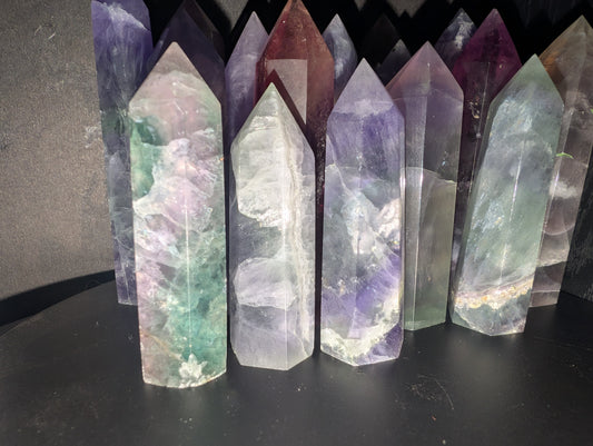 Small Fluorite Towers - intuitive, choose your size