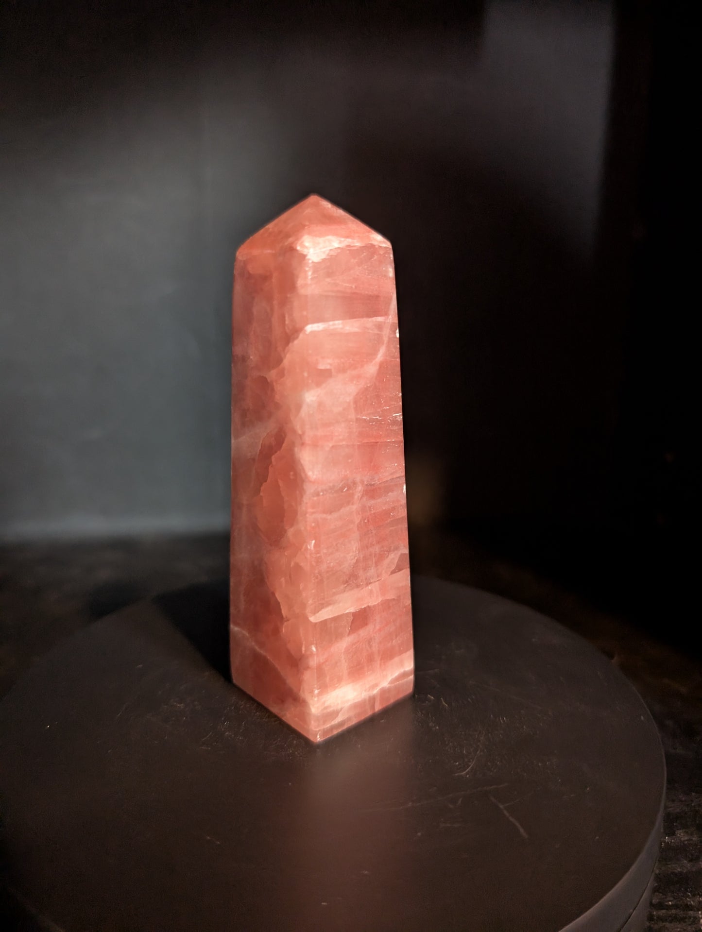 Rose Calcite Tower A