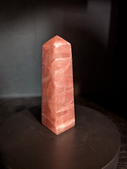 Rose Calcite Tower A